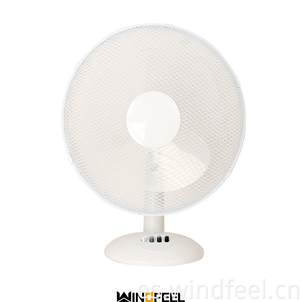 Máquina de bobina de ventilador de mesa ajustable de velocidad Ventilador de mesa de 16 pulgadas con buena calidad